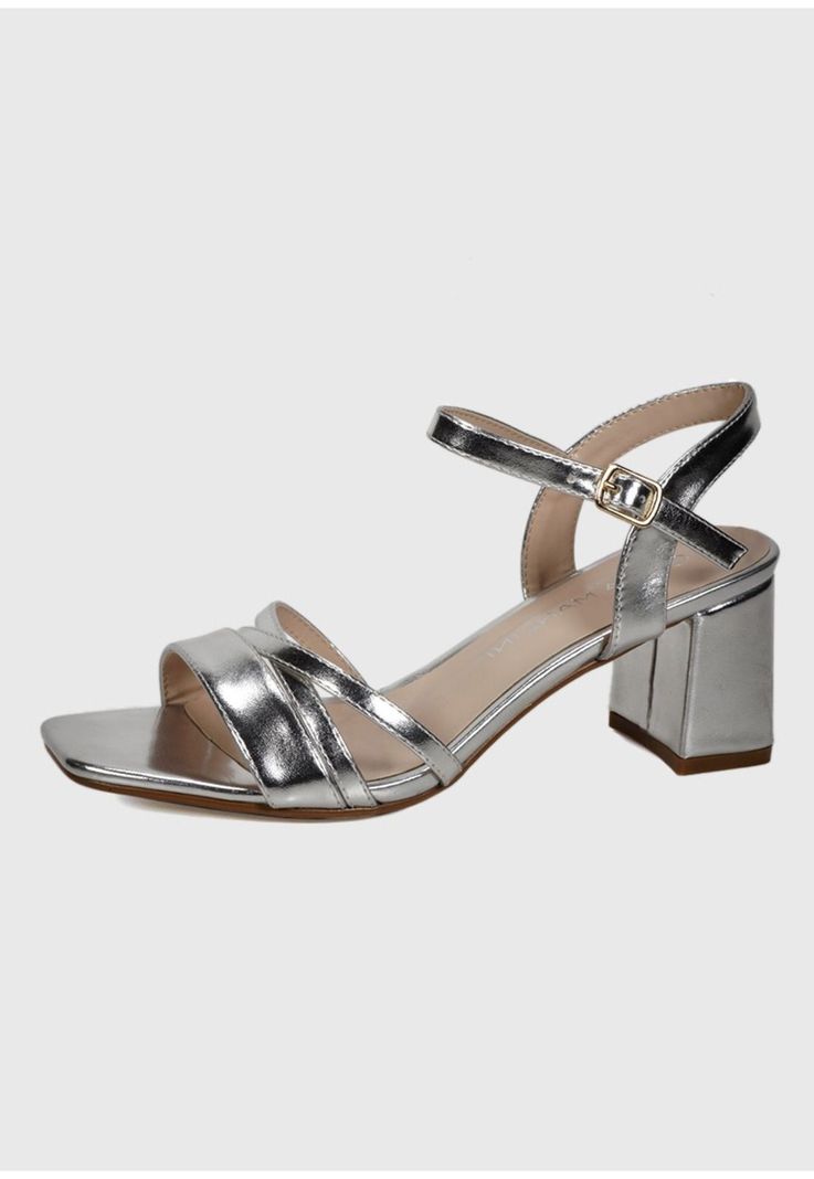 Sandalia Sima Plateado-0