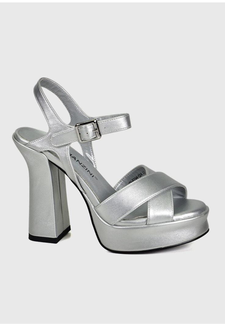 Sandalia Almha Plateado-1