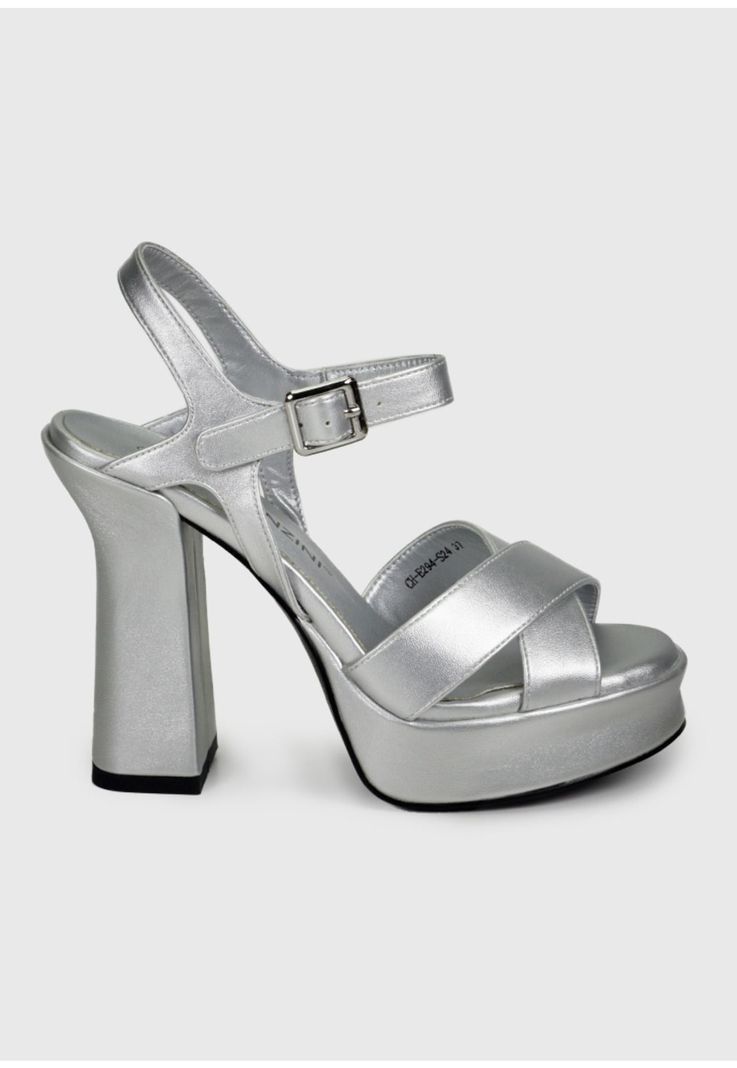 Sandalia Almha Plateado-2
