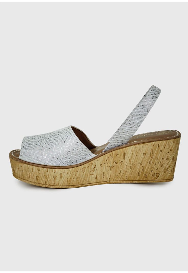 Sandalia Eliada Blanco Plateado-3