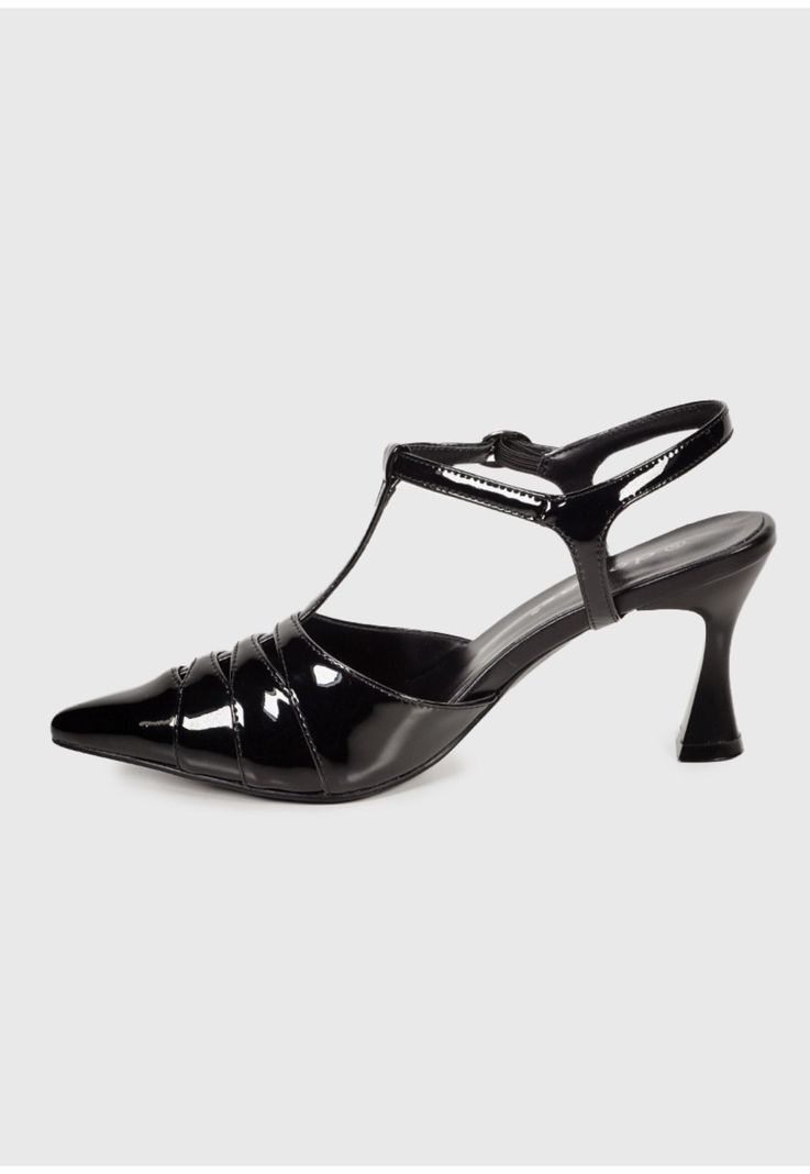 Sandalia Cuero Agle Negro-4
