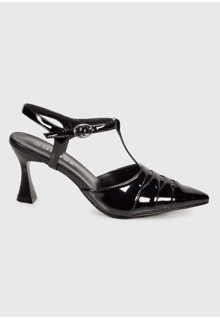 Sandalia Cuero Agle Negro-7