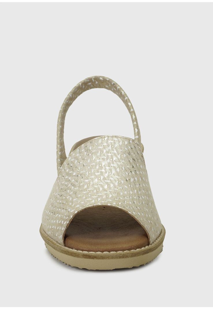 Sandalia Gigi Beige Metalizado-2