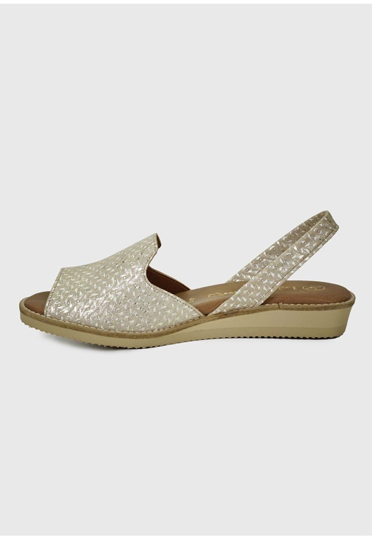 Sandalia Gigi Beige Metalizado-3