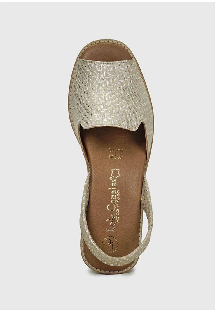 Sandalia Gigi Beige Metalizado-6