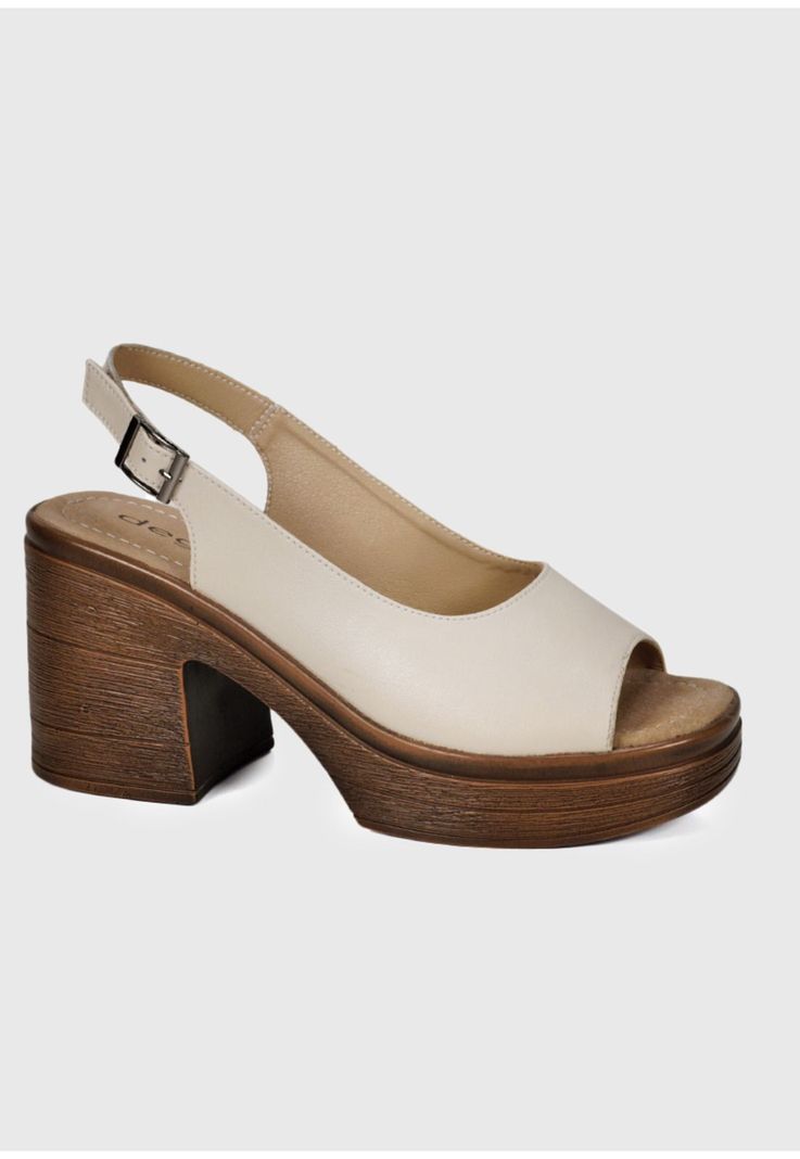 Sandalia Cuero Yanil Beige-1
