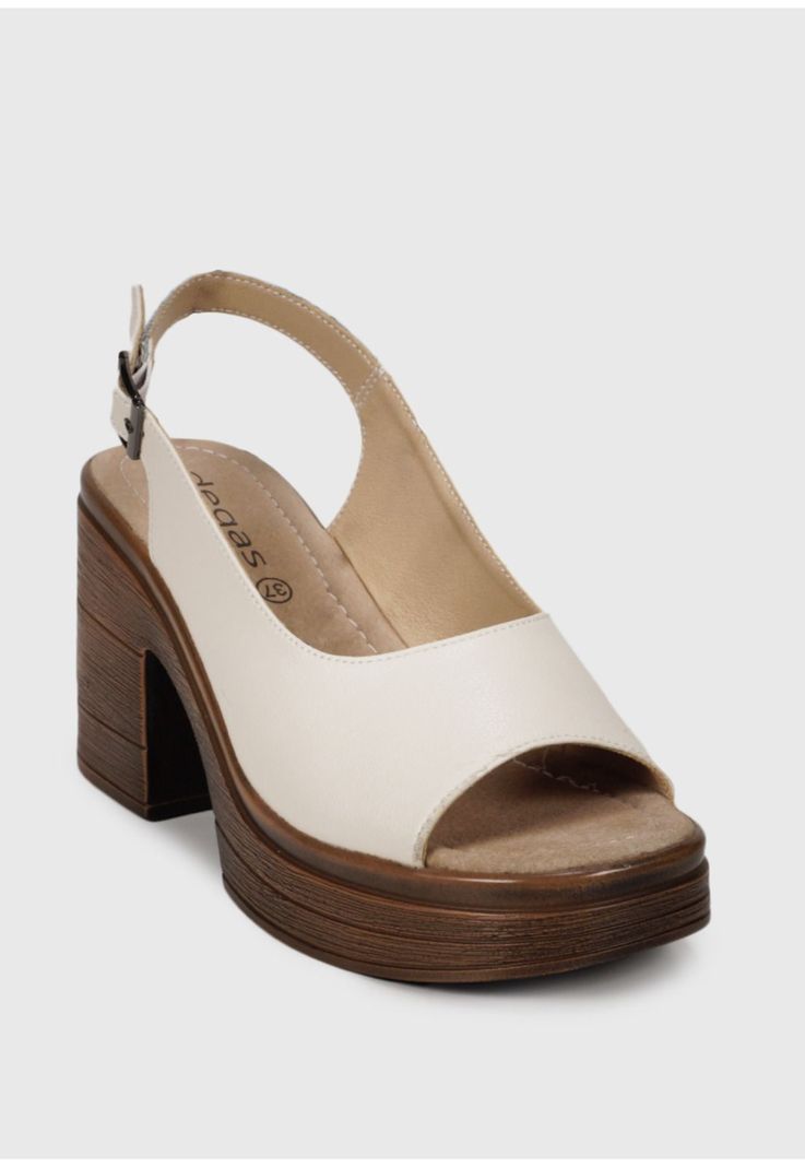 Sandalia Cuero Yanil Beige-5