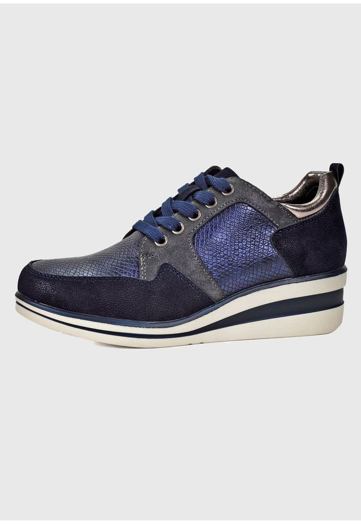 Zapatilla Hazna Azul-0
