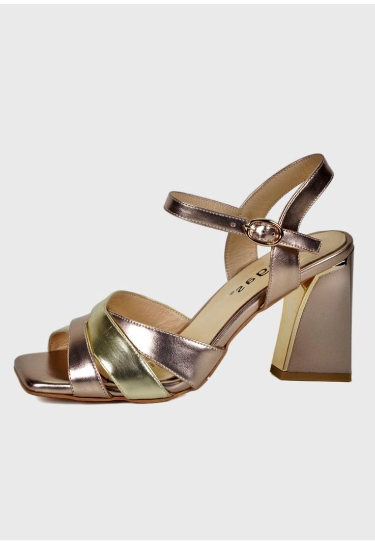 Sandalia Aluney Dorado-1