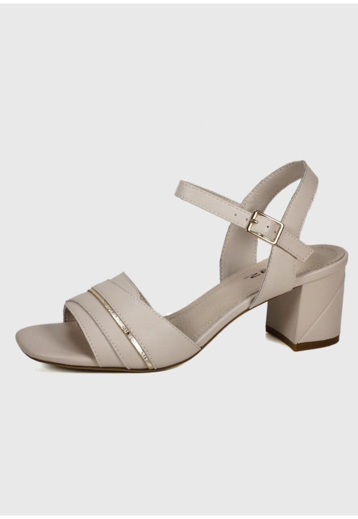 Sandalia Cuero Nevedna Beige-0