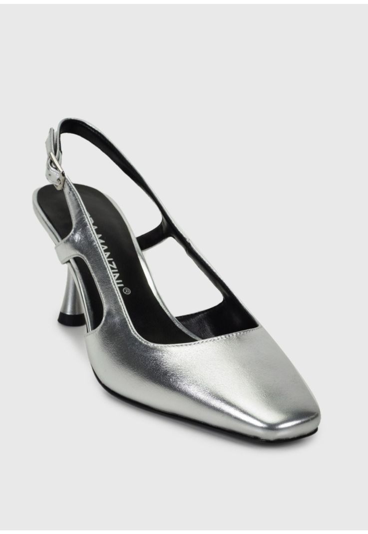 Zapato Unaisa Plateado-3