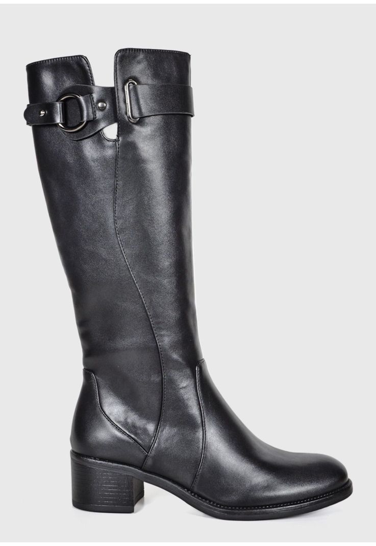 Bota Mujer Benedetta Negro -1