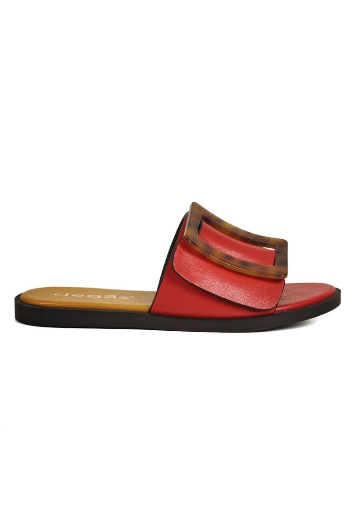 Sandalia Texia Rojo-1