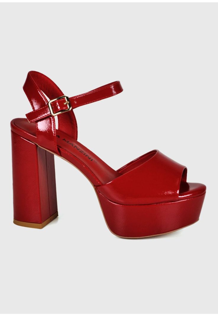 Sandalia Goldie Rojo-1