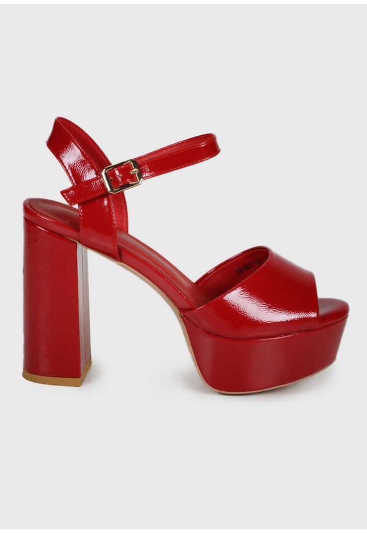 Sandalia Goldie Rojo-2