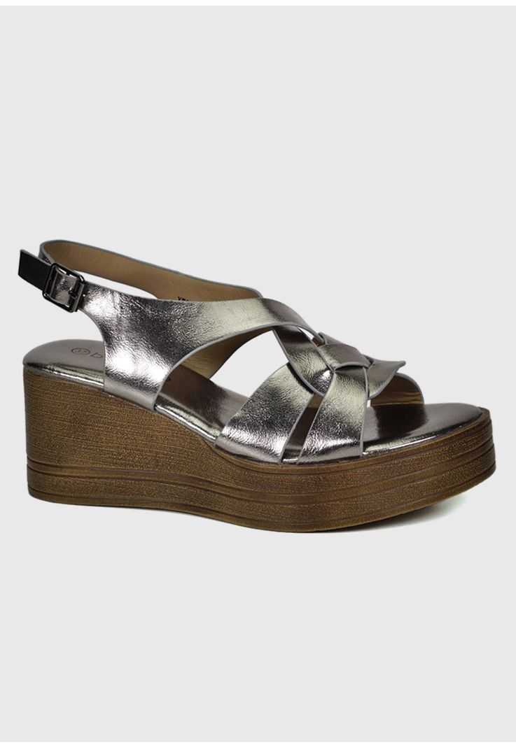 Sandalia Floriana Plateado-1