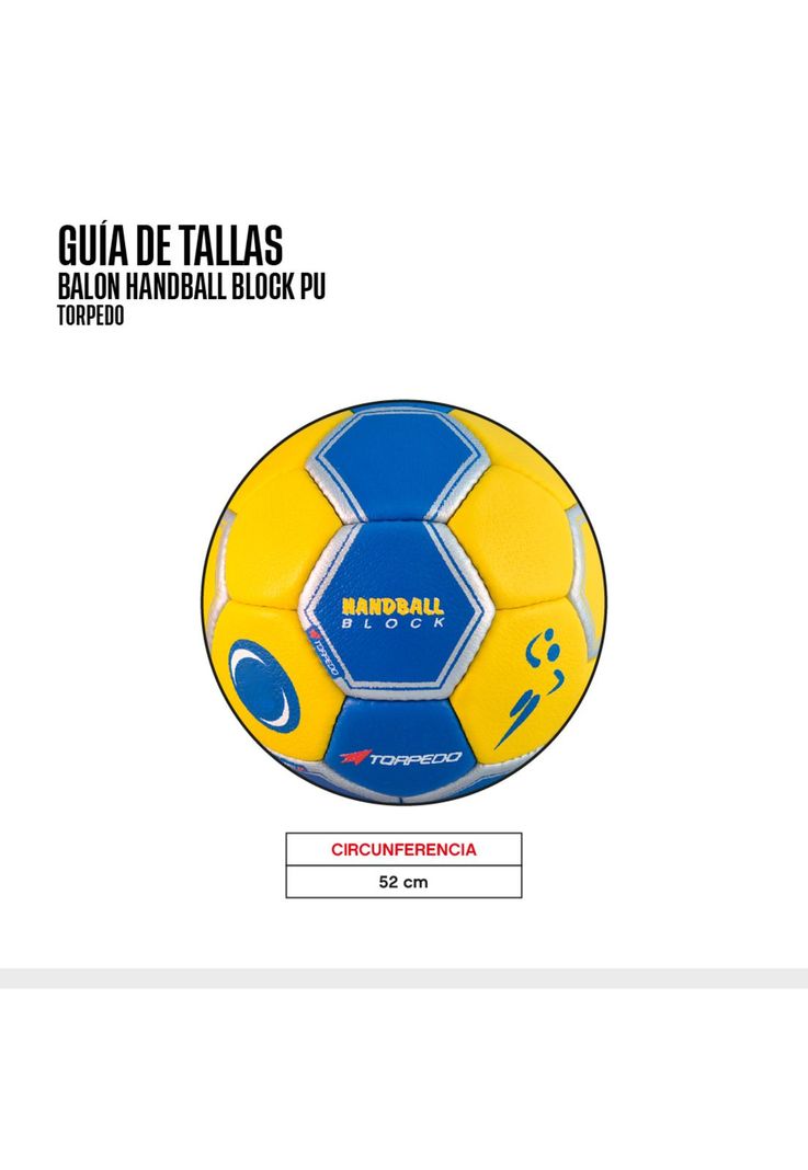 Balon Handball Torpedo Block Pu N° 2-2