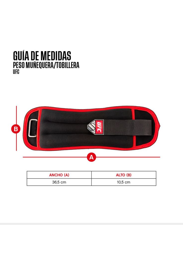 PESO MUÑEQUERA/TOBILLERA UFC NEW-5