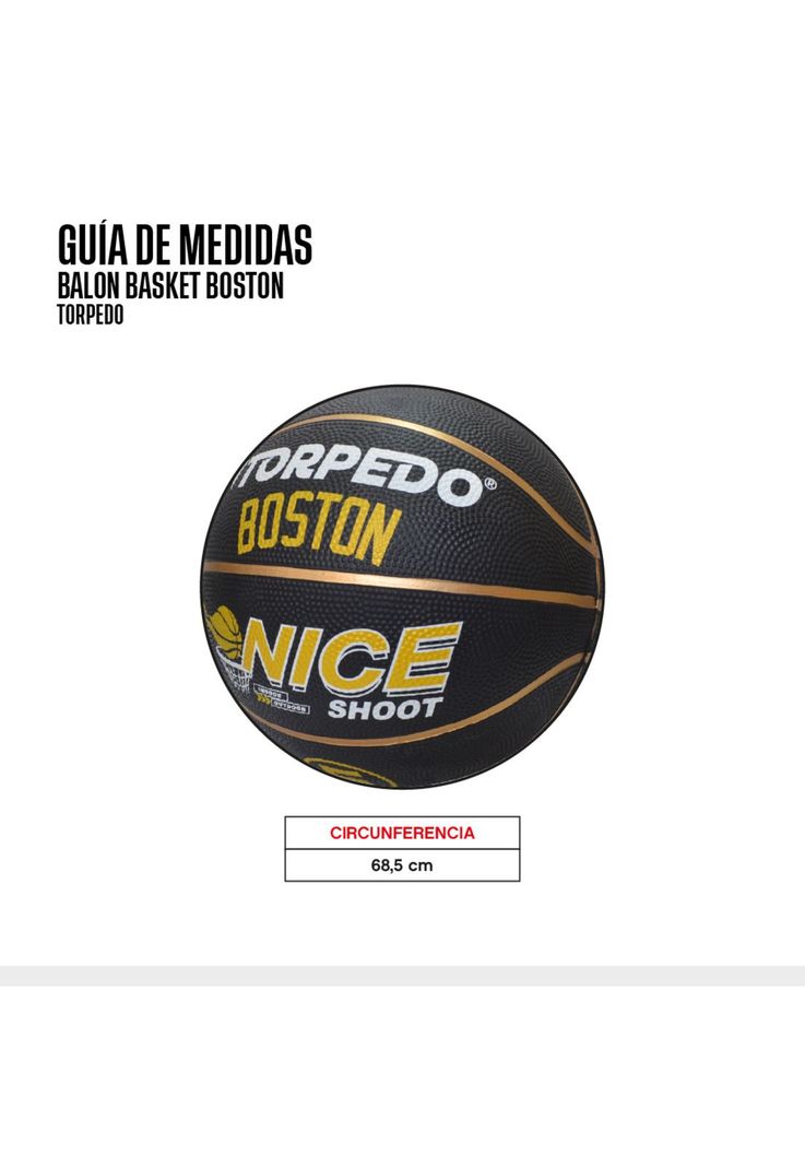 BALON BASKET TORPEDO BOSTON -1