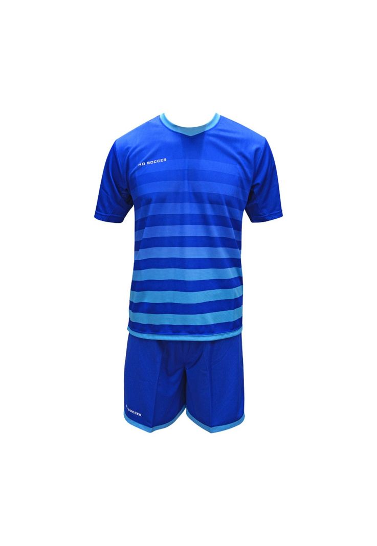 Set Camiseta + Short Ho Soccer Line Azul - Celeste-1