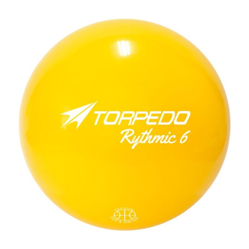 Balon Gimnasia Ritmica Torpedo Rhytmic Amarillo N° 6 (15 cm))-1