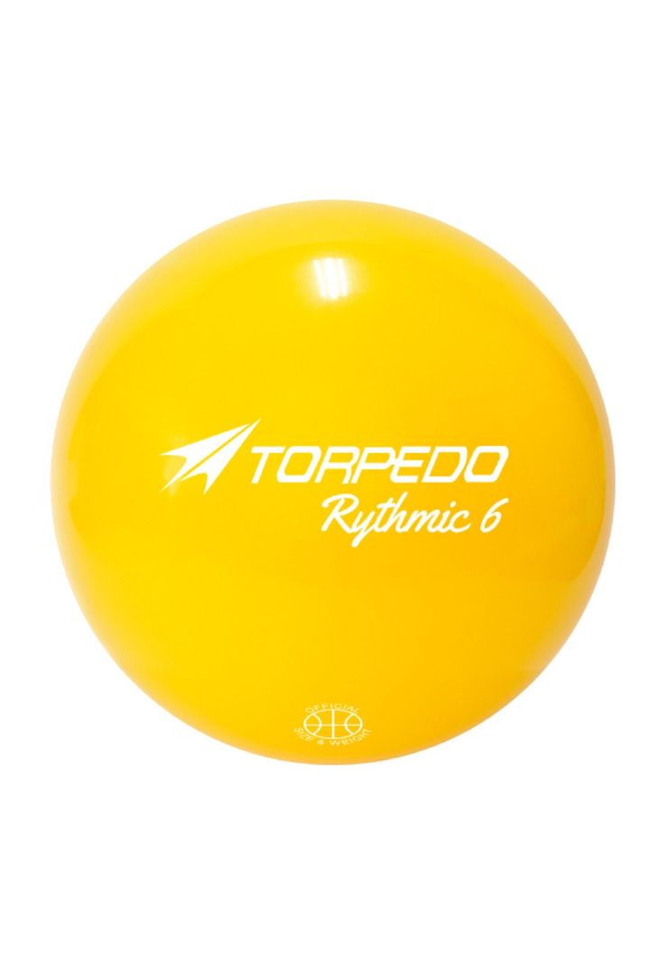 Balon Gimnasia Ritmica Torpedo Rhytmic Amarillo N° 6 (15 cm))-0