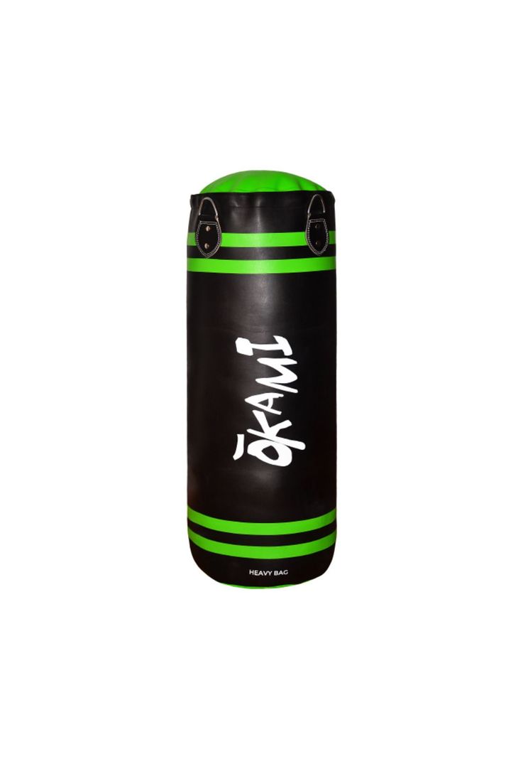 SACO DE BOX OKAMI CUERO SINTETICO HEAVY NG-VDF 100 CMS Negro