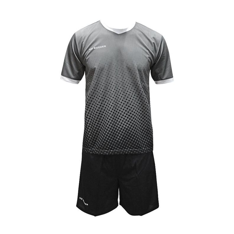 Set Camiseta + Short Ho Soccer Torm Gris - Negro-0