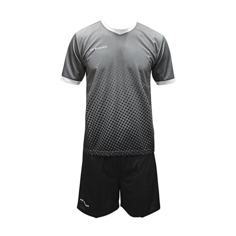 Set Camiseta + Short Ho Soccer Torm Gris - Negro-1