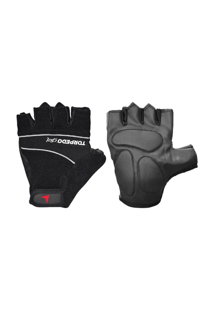 Guante Torpedo Ciclista Gel Negro -2