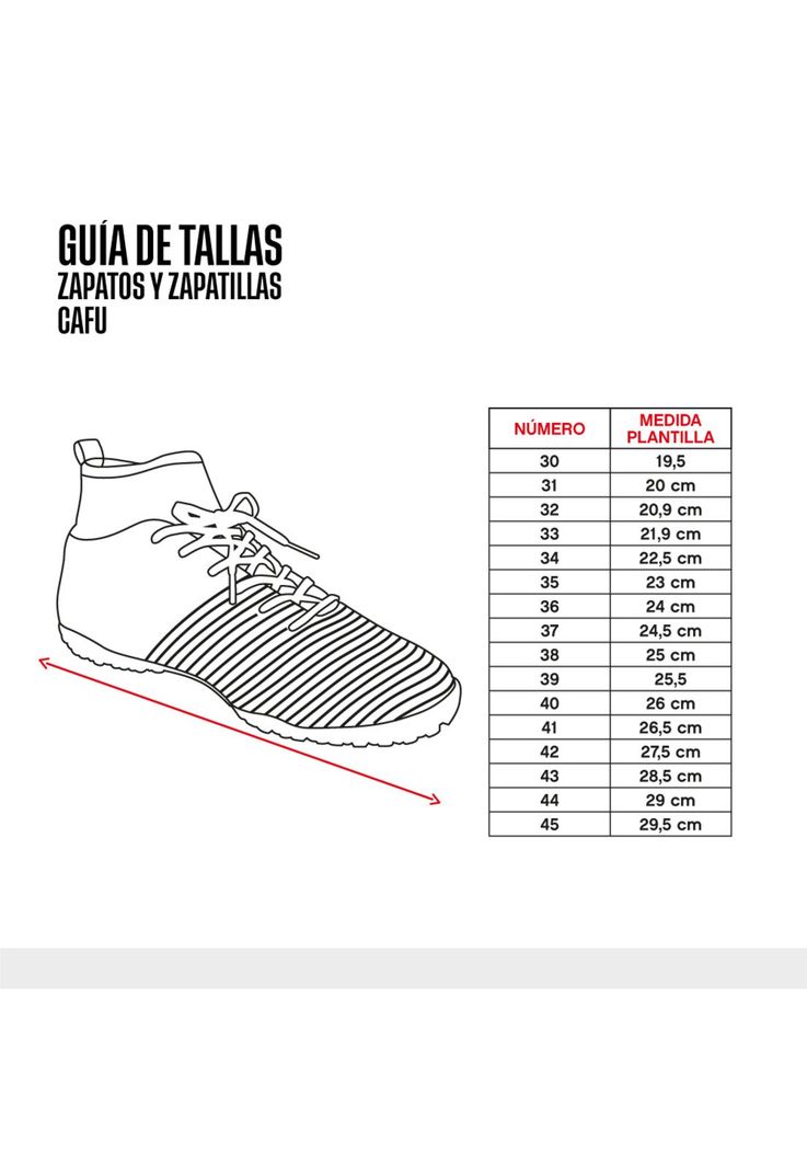 ZAPATILLA BABY FUTBOL CAFU TECH-6