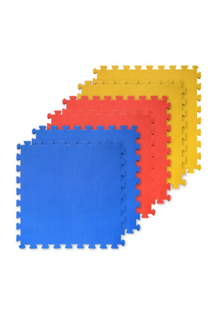 Set Proteccion Piso Torpedo Fitness Mat Multicolor  (MINI TATAMI)-1