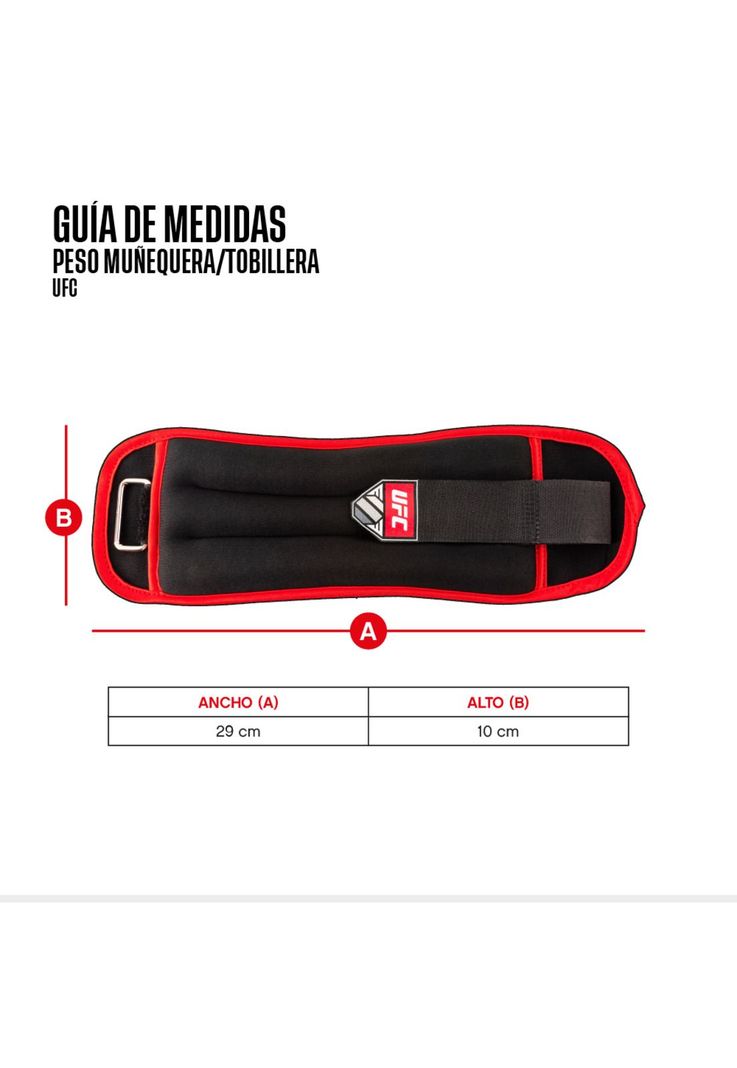 PESO MUÑEQUERA/TOBILLERA UFC NEW-5