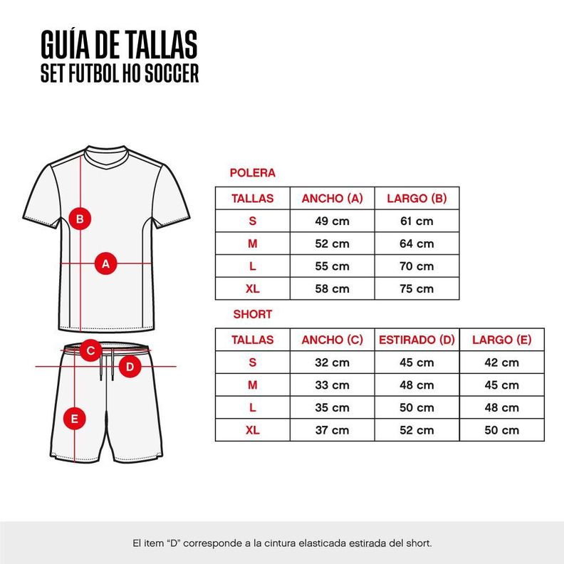Set Camiseta + Short Ho Soccer Mega Negro - Blanco-2