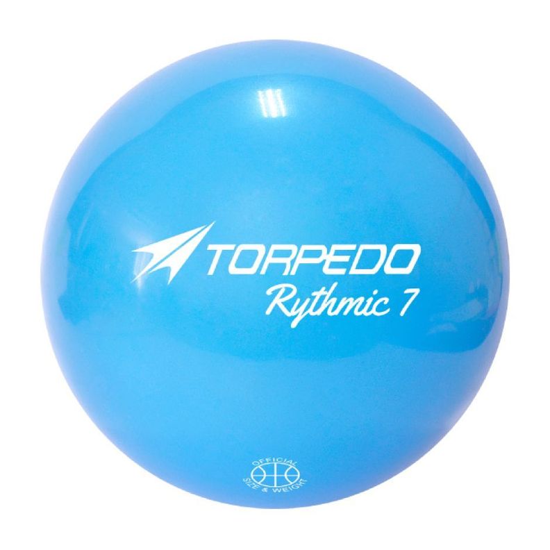 Balon Gimnasia Ritmica Torpedo Rhytmic Turquesa N° 7 (18 cm)-1