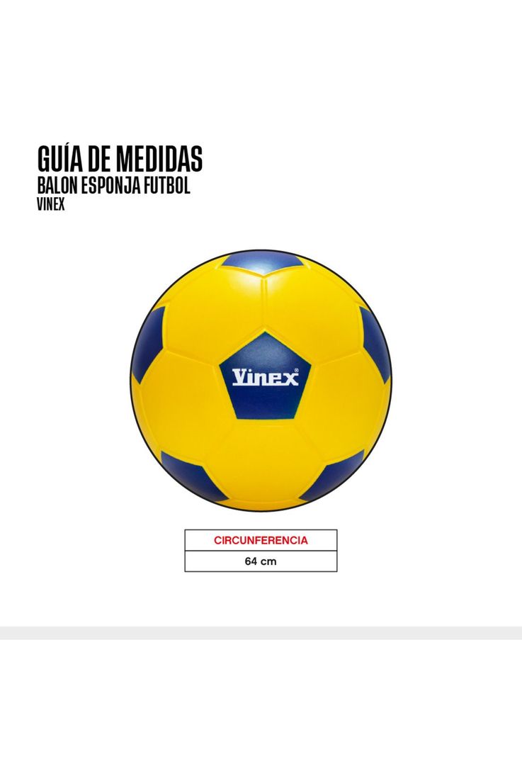 Balon Esponja Vinex Futbol-2