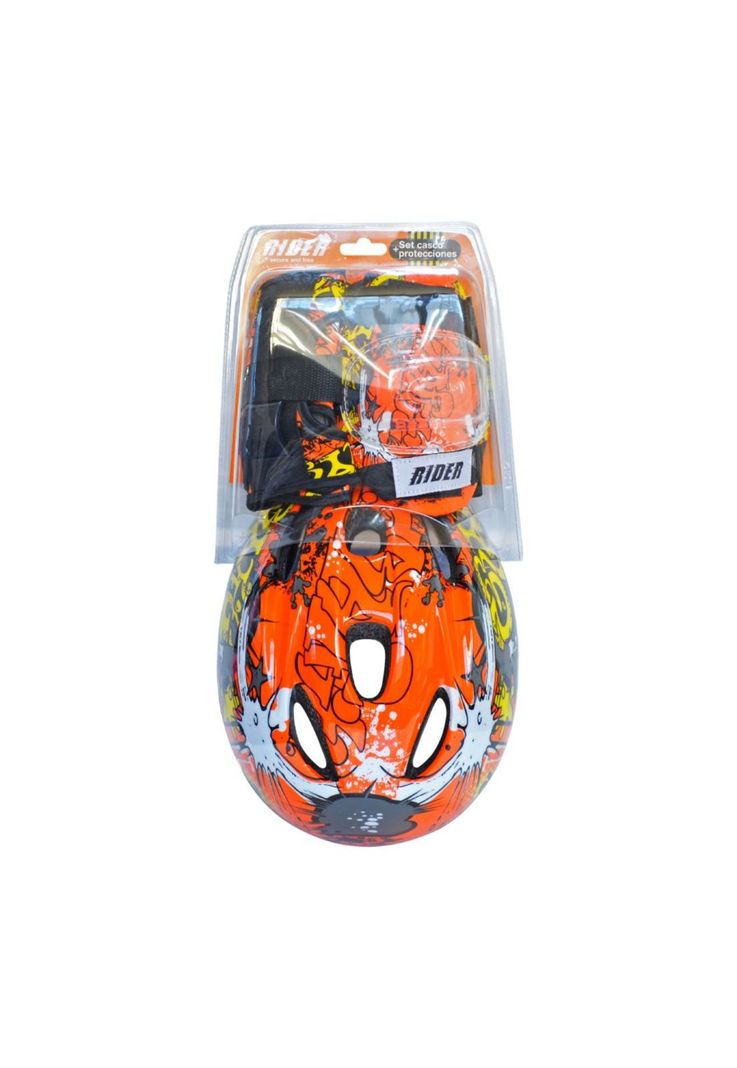 SET CASCO+PROTECCIONES RIDER INFANTIL NJ-NG-0
