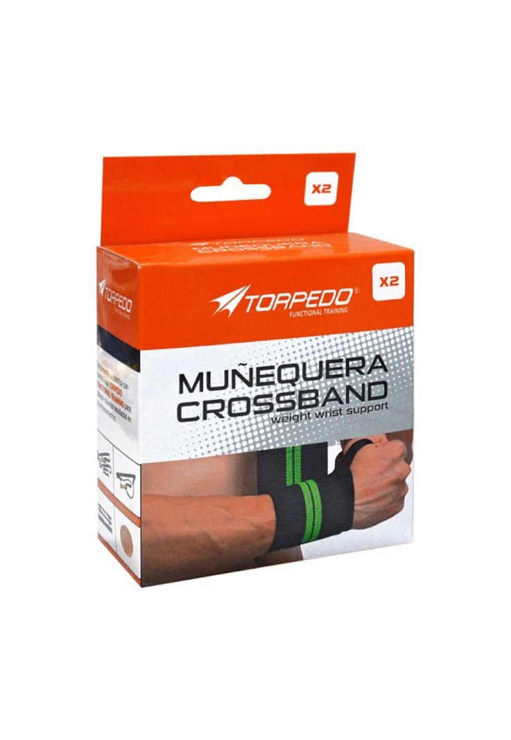Muñequera Torpedo Crossband Par-2