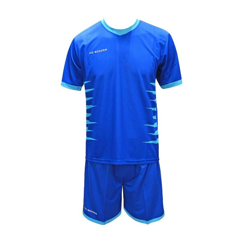 Set Camiseta + Short Ho Soccer Mega Azul - Celeste-0