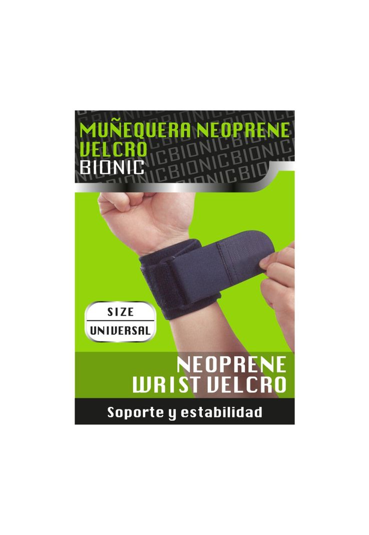 MUÑEQUERA BIONIC NEO VELCRO UNIVERSAL-1