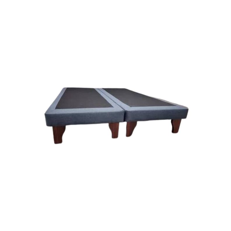 Base de Cama Europea Azul Lino Super King