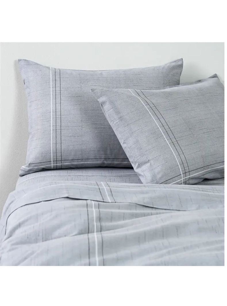 Sabanas 1.5 Plazas Af Cannon 144 Hilos Gris