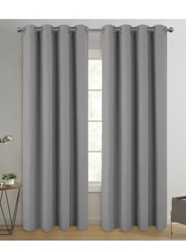 Set Cortina Termica Blackout Idetex 140x220