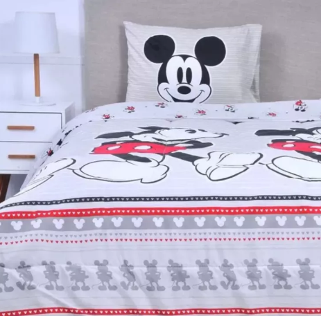 Plumón Infantil Reversible Disney Marvel Apto 1 Pl Y 1.5 Pl Color Mickey-0