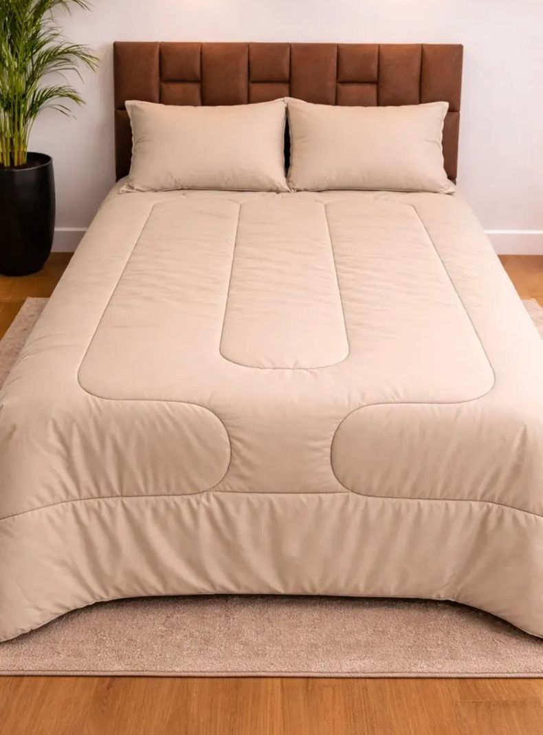 Plumon Reversible King Dulces Suenos