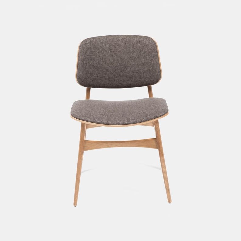 SILLA COMEDOR ASTON NATURAL TELA GRIS-0