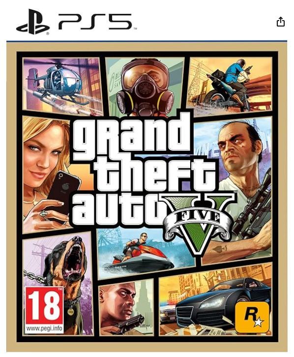 Grand theft Auto V (GTA 5) PS5-0