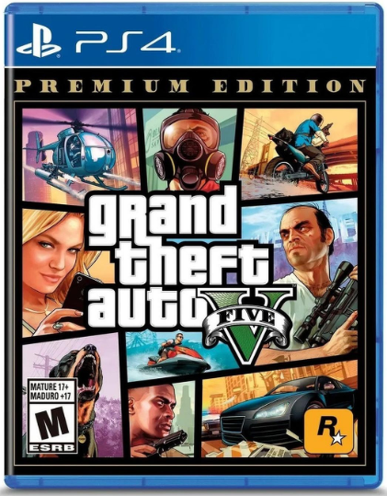 Grand theft Auto V (GTA 5) PS4 - Nuevo sellado-0