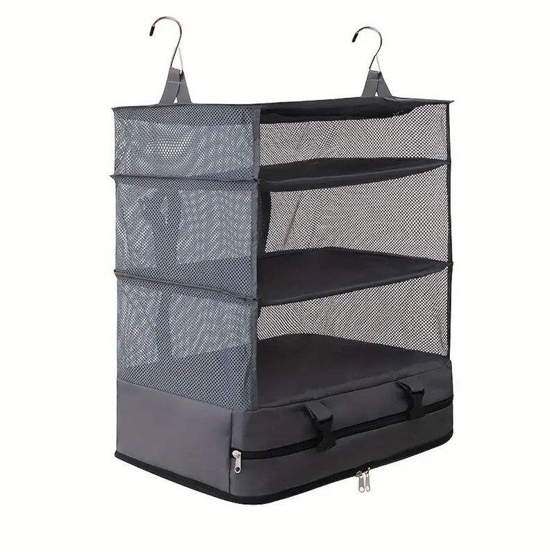 Organizador De Equipaje Colgante | Estante Plegable Maleta