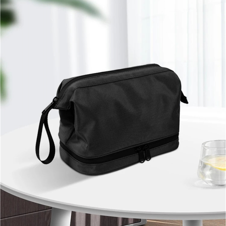 Neceser Viaje Impermeable Gran Capacidad Separacion Seco Humedo con Cierre